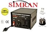Simran AC-100 Step Up/Down Voltage Converter Transformer 110V/220V - 100 Watts