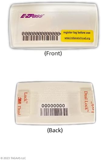 E-ZPass Transponder - Indiana Toll Road (ITRCC) (1-Pack)