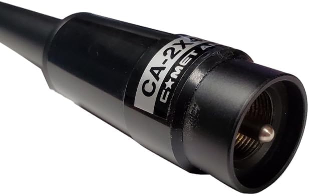 Comet CA-2X4SRNMO Dual Band Mobile Antenna 144/440 MHz – High Gain VHF UHF NMO Mount Antenna for Ham Radio, GMRS, and Vehicle Use – Compatible with Icom, Yaesu, Kenwood, and Other Mobile Radios