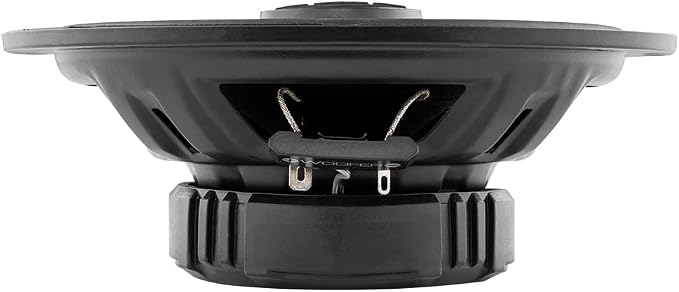 DS18 GEN-X6.5 Coaxial Speaker - 6.5", 3-Way, 165W Max, 50W RMS, Black Paper Cone, Two Mylar Dome Tweeters, 4 Ohms - Clarity Unparalled by Other Speakers in Their Class (2 Speakers)