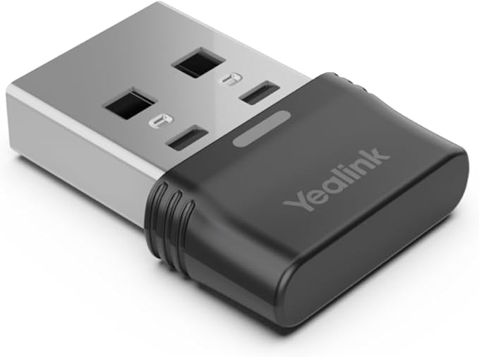 Yealink BT51 Dongle USB-A Bluetooth Adapter, Compatible with Yealink BH70/BH74/BH71/BH76 Wireless Headsets & SP92/SP96 Speakerphone