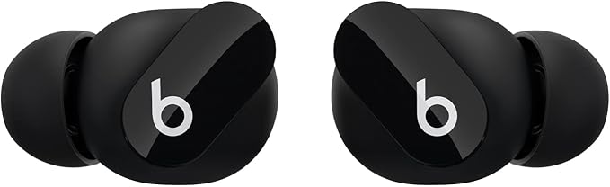 Beats Studio Buds - True Wireless Noise Cancelling Earbuds - Compatible with Apple & Android, Built-in Microphone, IPX4 Rating, Sweat Resistant Earphones, Class 1 Bluetooth Headphones - Black