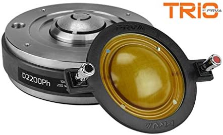 PRV AUDIO Compression Driver D2200Ph - 2 Inch Exit Phenolic Compression Driver for Mid High Vocals - Midrange Pro Car Audio Systems