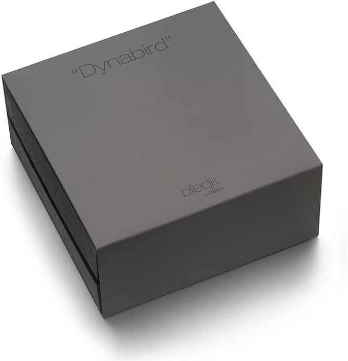 ORIVETI bleqk Dynabird Wired IEM Earbuds, 9.2mm Beryllium Dynamic Driver, Deep Bass HiFi in-Ear Monitors, Detachable 2-Pin Audiophile & Gaming Earphones