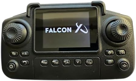 Falcon X 4K Drone with Built-In Screen Remote, Foldable FPV Quadcopter with Wide-Angle Camera, Carrying Case & 3 Batteries – Easy-to-Fly Drone for Beginners