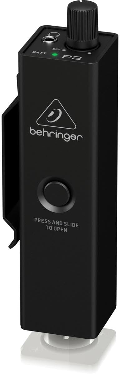 Behringer P2 Ultra-Compact Personal In-Ear Monitor Amplifier