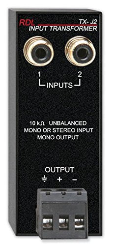 RDL Unbalanced Input Transformer (TX-J2)