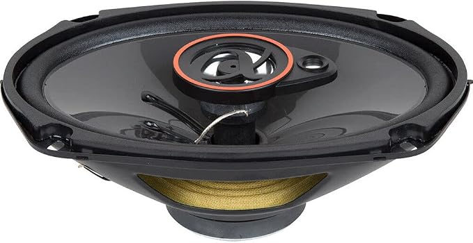 Alphasonik AS29 Loudspeakers 1 Pair of 6X9 500W Max 3-Way Speakers 4 Ohms Premium Quality Audio Door Speakers for Car or Truck Stereo Sound System