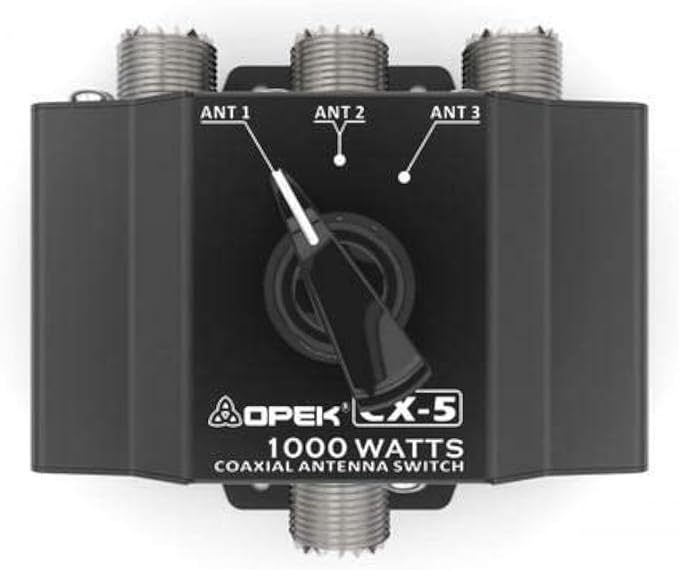 OPEK CX-5 Coaxial Antenna Switch 1KW PEP Rated 3 Position