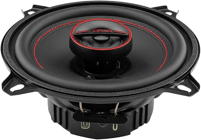 DS18 G5.25Xi GEN-X Car Audio 5.25" 2-Way Coaxial Speakers 135 Watts Max 4-Ohm - 5.25 inches Full Range Speakers with Dome Tweeters - Grill Included - 2 Speakers