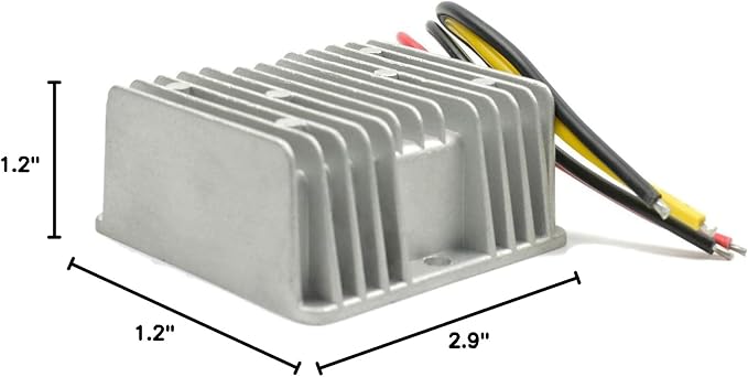 DC/DC Converter Regulator 36V 48V Step Down to 12V 20A 240W, Power Supply Module Buck Transformer, Waterproof Voltage Reducer, for Golf Cart, forklifts, Car