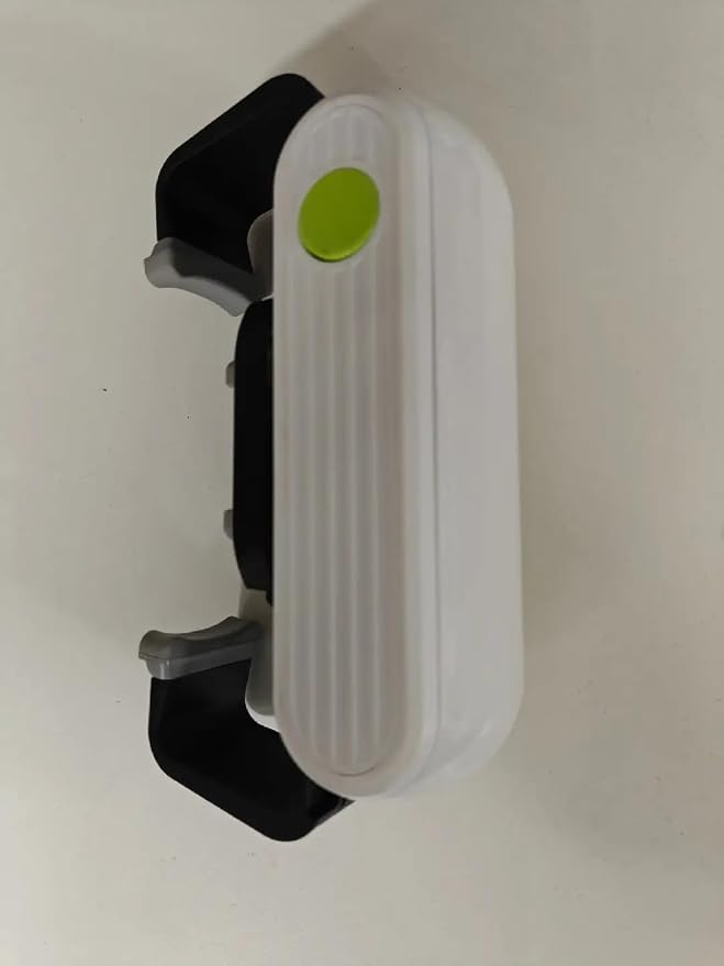 Electric Jar Opener for Seniors, White Automatic Hands Free Jar Opener, One Touch Bottle and Jar Opener for Arthritis, Weak Hands, Cordless Kitchen Gadget for Tight Lids