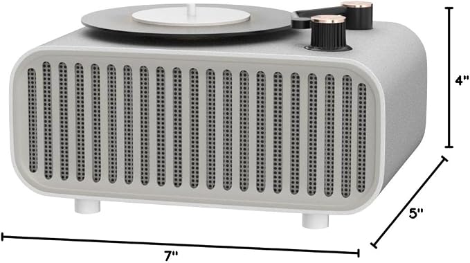 Vivilumens Speakers Bluetooth Wireless, 3 in 1 Portable Cute Speakers Vintage Style with Aromatic, Small LED Night Light for Home Office Decor, Ideal Gifts for Birthday, Anniversary