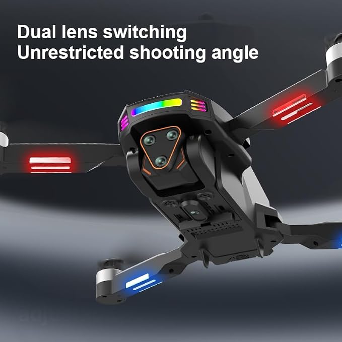 LF678 GPS Drones with Camera for Adults 4K, RC Drone with 4.5" HD Screen on Controller, 60 Mins Flight, Long Range Transmission, 360° Obstacle Avoidance, Follow Me, Auto Return, Brushless Motor, QuickShots, Lightweight and Foldable Quadcopter for Begin...