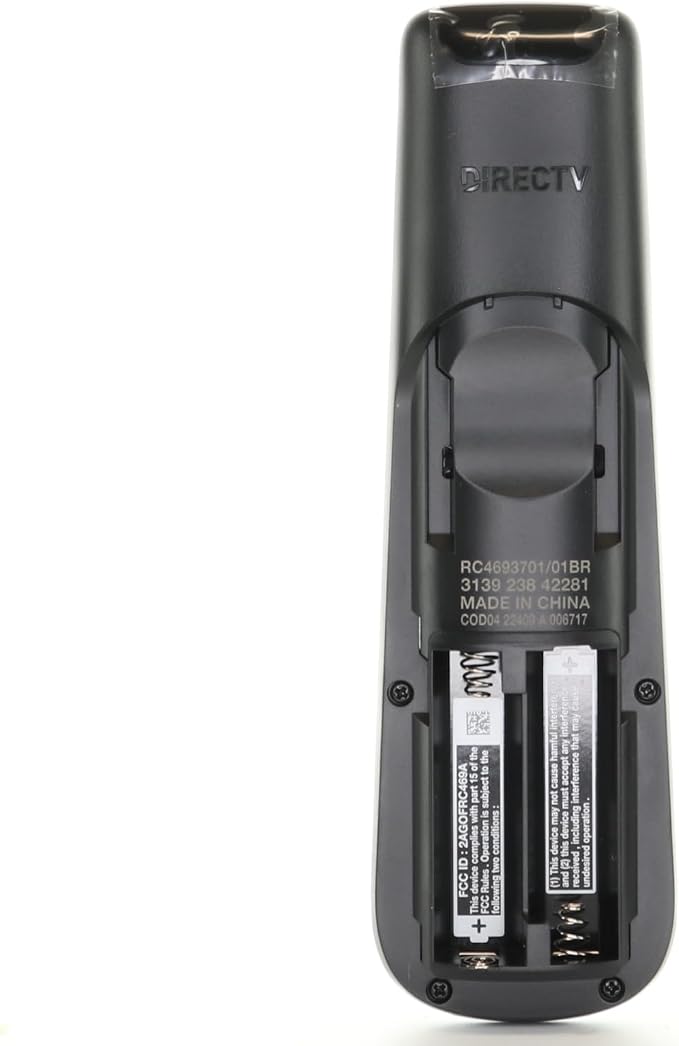 Dan's Originals RC83V - RC4693701/01BR for AT&T DIRECTV with Google Voice Smart Streaming Remote Control. Compatible with10701-A4-002, P21KW-500, Gemini Air Stick, Stream Box and Older Models.