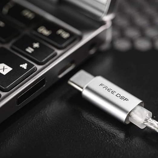 Moondrop Free DSP USB-C Earphone Upgrade Cable Fully Balanced Audio Output DSP Cable