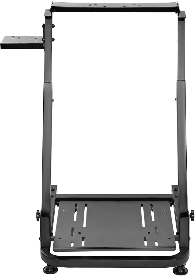Grefinity Racing Wheel Stand,Height Adjustable Steering Wheel Stand Racing Simulator Cockpit for Logitech G920 G29 G923 G27 G25, Thrustmaster T300RS TX F458 T500RS T150 Xbox PS4 PS5 PC