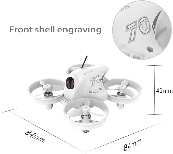 APEX FPV Drone Kit,FPV Goggles,First-person view drone,FPV Racing Drone for Beginners,Low-Latency 5.8G Transmission, easy control,Drop-Resistant,VR70-2.0