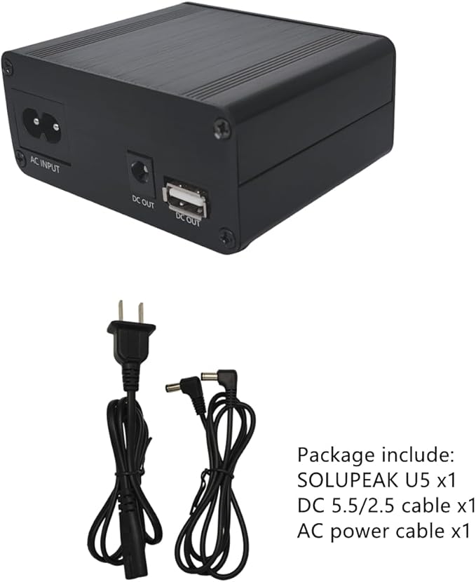 DC Linear power supply Low Noise DC 5V 1.2A External PSU adapter, Upgrade Your Audio/Video/Electronics -U5