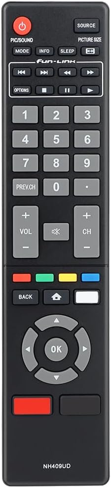 for Magnavox-TV-Remote-Control-Replacement, Compatible with Magnavox LED HDTV Smart TVs (NH409UD)