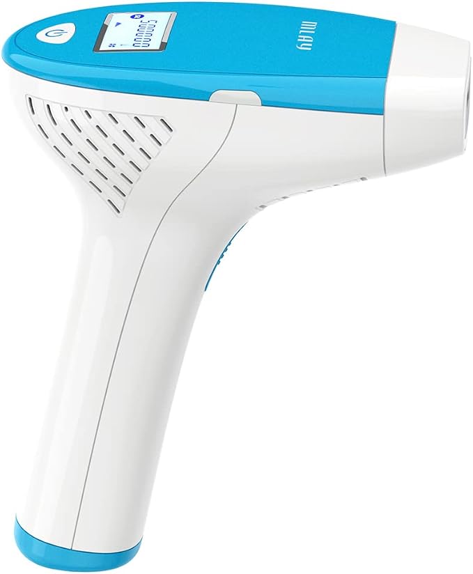 MLAY T1 Laser Hair Removal for Women and Men,Permanent Painless IPL Device Remover Machine with Shaver,Home Use Hair Removal Device Blue