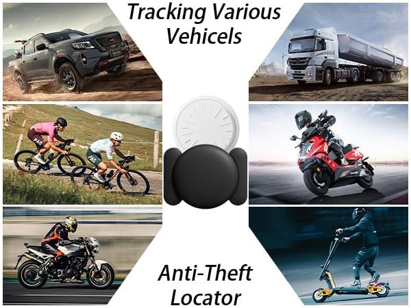 GPS Tracker for Vehicles - Hidden Tracking Devices for Cars, GPS Tracker No Monthly Fee, Car Tracker Device with Real-Time Location, Compact Tracker Device, Work with iOS and Android 2-Packs