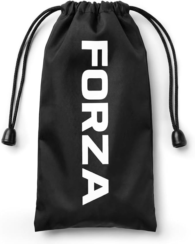 FORZA Digital Ball Pump │Rechargeable Electric Air Pump with LED Torch | Portable Sports Ball Inflator with Needles, Flex Hose, USB Charging Cable and Carry Case