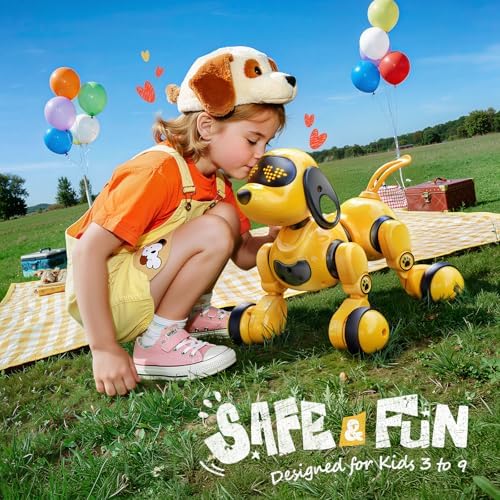Ruko 18011 Smart Robot Dog Toy for Kids and 8809 Robot Dinosaur