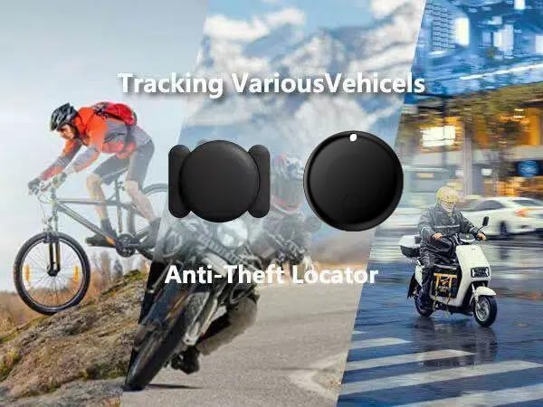 GPS Tracker for Vehicles,Magnetic Waterproof Car Tracker, No Monthly fees, Mini Portable GPS Tracker for Cars, Trucks, Motorcycle, Anti-Theft(Android Only)