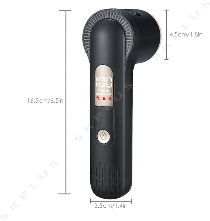 Electric Callus Remover with Dander Vacuum for Feet, Portable 36 in 1 Pedicure Kit Foot File Callus Remover, Waterproof Rechargeable Scrubber Dead Skin Remover with 3 Heads&LCD Display