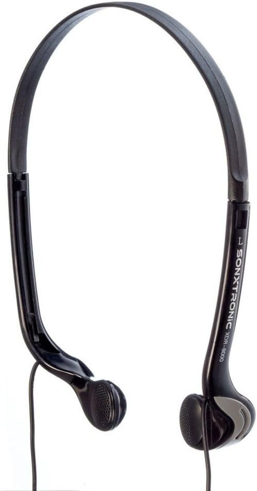 SONXTRONIC Xdr-8000 Vertical in Ear Ultralight Sport Running Headband Headphones