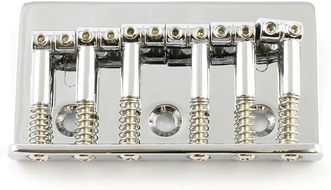 Allparts SB-0190-010 Non-Tremolo Top-Load Bridge Chrome