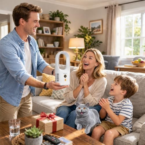 Hiluce Desk Fan+4-IN-1 Swamp Cooler Fan