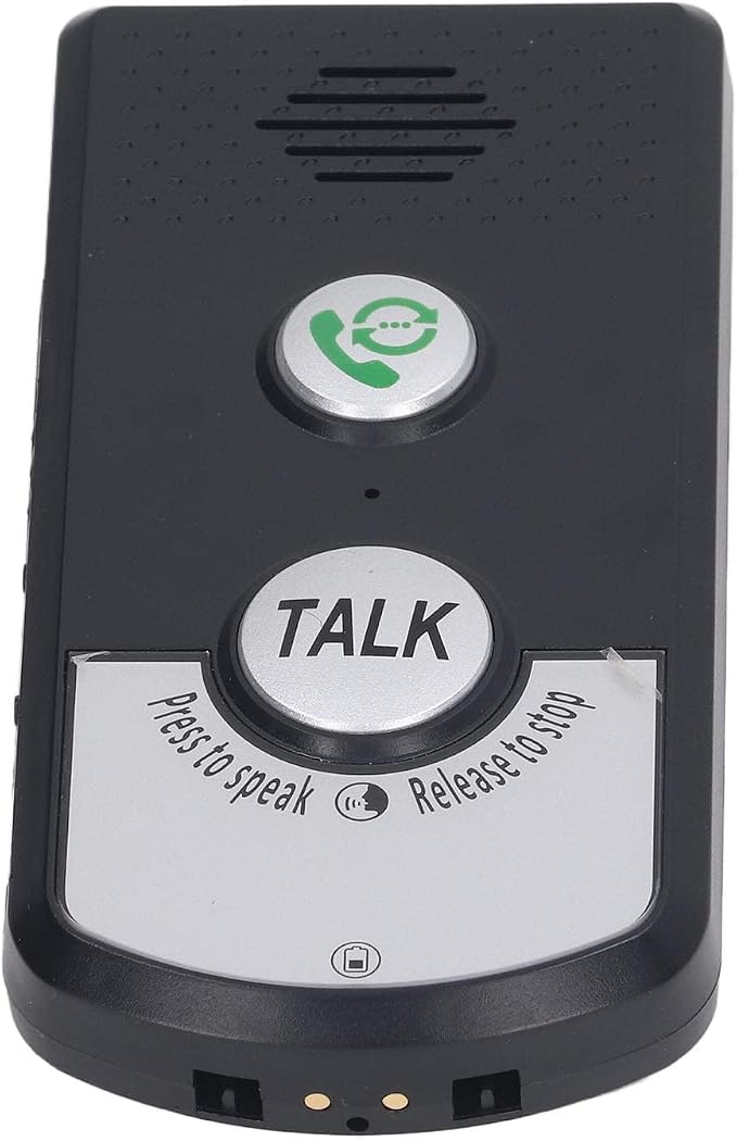 Voice 2Way Intercom Doorbell, Two Way Portable Walkie Talkie Operating at 1000m, Handheld Intercom System, Home Room to Room Communication System for Home Office