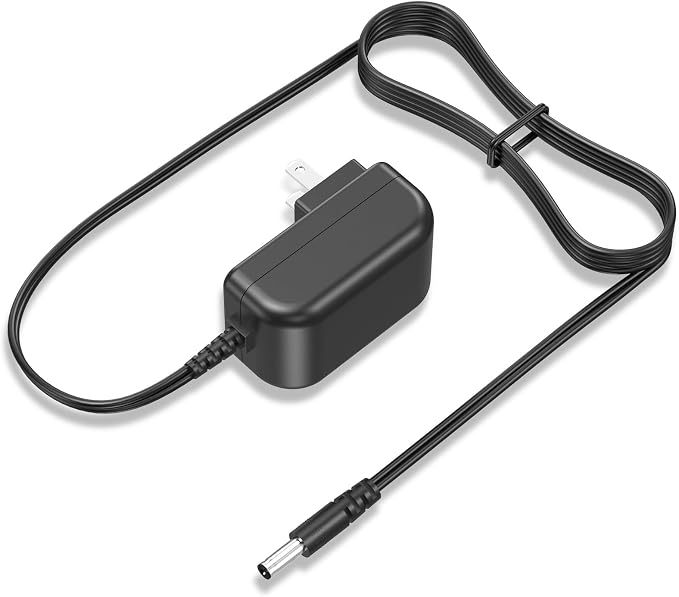 UL Listed Power Cord for Echelon Connect Sport Model ECH-Sport Exercise Fitness Bike Charger Replacement AC Adapter 6.0Ft Extra Long DC Supply PERFEIDY