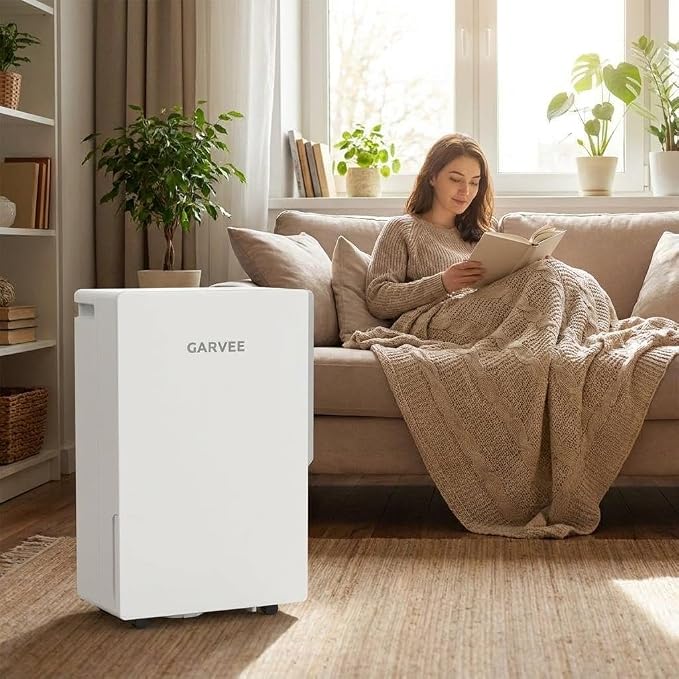 4500 Sq.ft Whole House Dehumidifier, 100 Pints Large Dehumidifier for Basement, Ultra Quiet, Continuous Drain Hose & 5.5L Water Tank, Auto Defrost, Smart Mode, 24H Timer for Bedroom,Office
