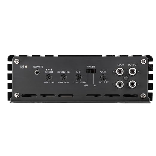 Mono Amplifier,700W RMS Continuous Power,Digital Class D Amp,1 Ohm Stable,Specifically Designed for High-Power Subwoofers