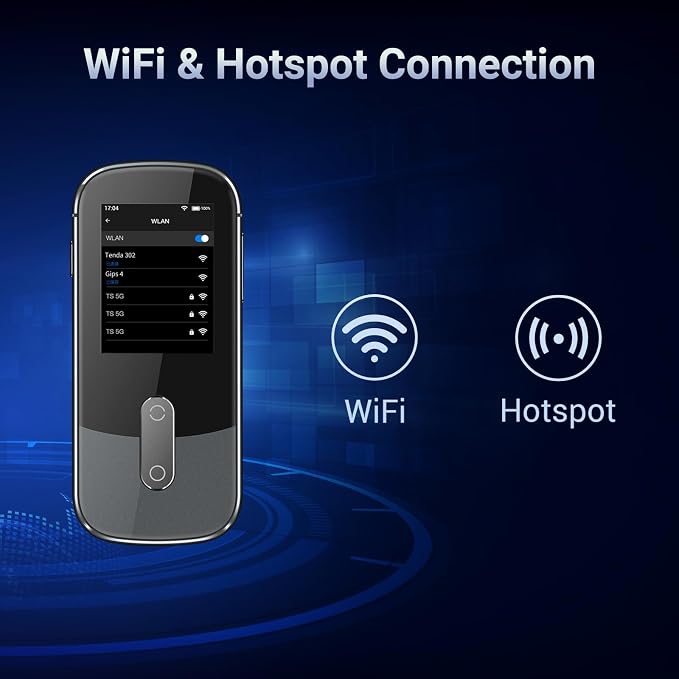 ANFIER W09 AI Translation Device Real Time, Language Voice Translator in 144 Languages & Accents with Photo/Text Translate, Offline Two-Way Traductor, Spanish Translating Devices for Business (Grey)