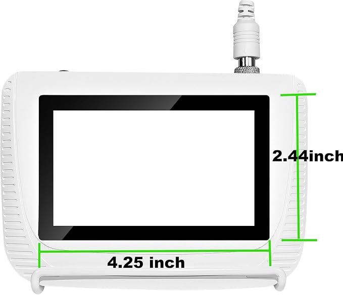 Skin Hair Analyzer, Professional Digital Scalp Analysis Machine with 50x/200x Lenses, Microscope Scanner for Skin Detector, Rechargeable, 5 Inch High-Definition Lcd Display