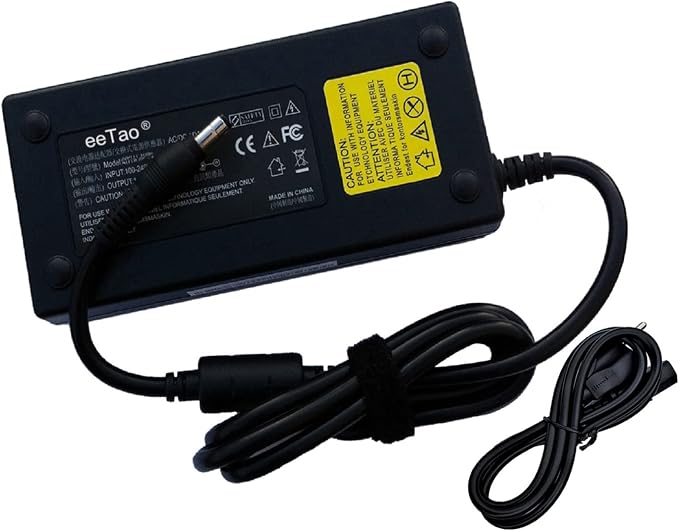 54.4V AC/DC Adapter Compatible with Boosted Board V2 V3 Mini S X Dual Plus Stealth 46.8V 5.7Ah Li-ion Battery B2XR Electric Skateboard MW GC120A48-BB1 54.4VDC 2.21A Power Supply Cord Charger
