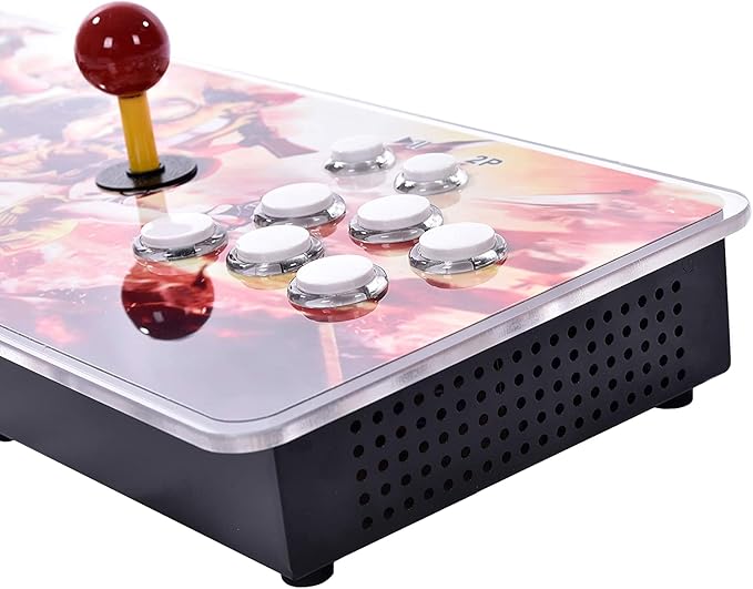 FVBADE [32000 Games in 1 78S Pandora Box Arcade Game Console for PC & Projector & TV,3D Games 1-4 Players Double Joystick Favorite List Game Category Save/Search/Hide/Pause/Delete