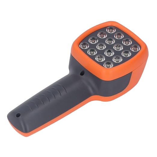 LED Stroboscope, Digital Handheld Stroboscope 60-99999 RPM Tach Tester Rechargeable Non Strobe Tachometer