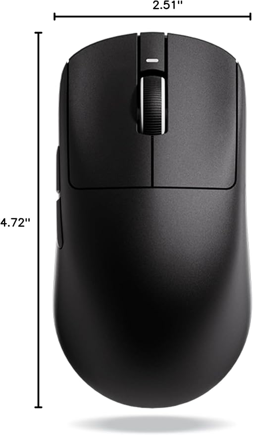 ATK VXE Dragonfly R1 Wireless Gaming Mouse, 51g Lightweight, PAW3395 Sensor, Adjustable DPI, 1k Polling, 40 Hr Battery Life, Tri-Mode 2.4G/Bluetooth/Wired