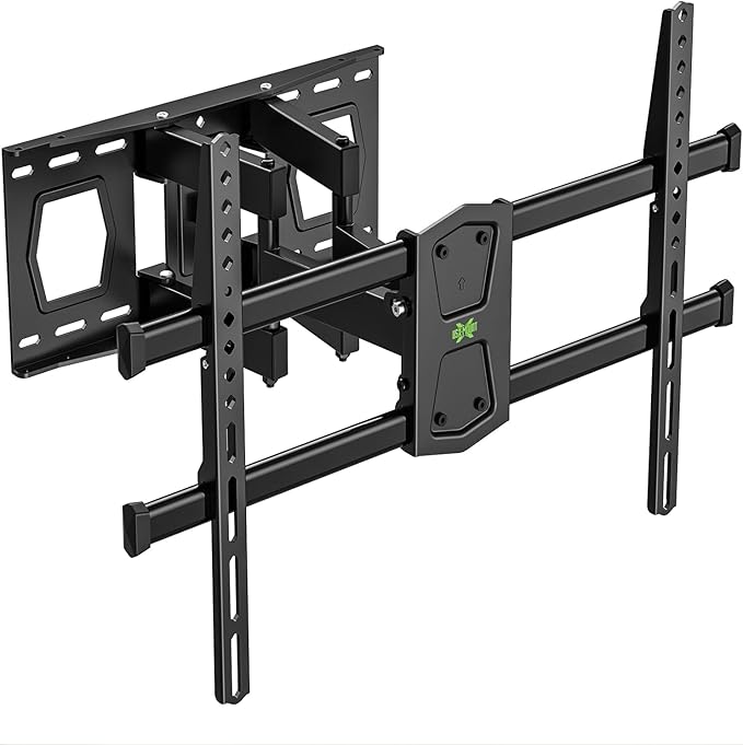 USX MOUNT Full Motion TV Wall Mount for 42-82 Inch TVs up to 120lbs, Wall Mount TV Bracket with Articulating Swivel Tilt Extension Leveling, Max VESA 600x400mm Fits 12/16" Wood Stud