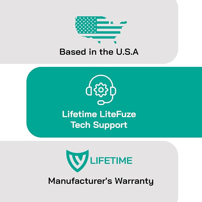 LiteFuze 500 Watt Step Up/Step Down Travel Voltage Converter, 220/110v to 110/220v converter with Type B Plug – Compatible with Hair Straightener, Camera, Laptop & More