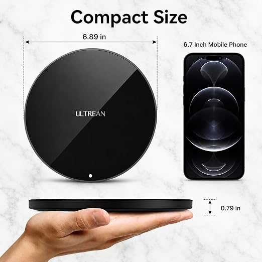 Ultrean Smart Food Scale with Nutritional Calculator, Kitchen Scale for Weight Loss, Food Weight Scale with App for Calorie & Macro Tracking, AI Scan, 33lb