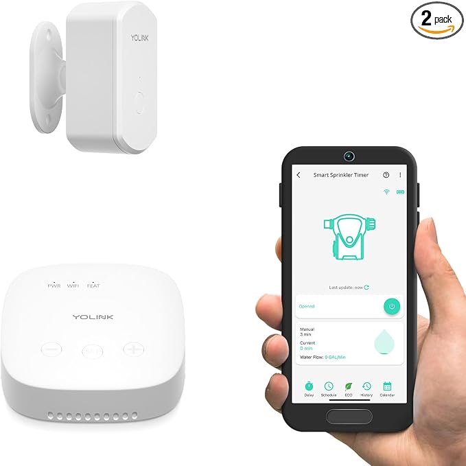 YoLink Indoor Motion Sensor RT, Radar Technology, Long Range, 2-Year Battery Life, Adjustable Sensitivity, Real-Time Alerts, Alarm Suppression, Alert Hold, No-Motion Detection, SpeakerHub Included