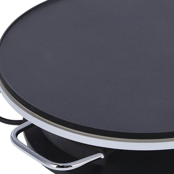 Pancake Machine, Non Stick Three Temperature Control Electric Crepe Maker 13 inch for Hotel for Home Use for Restaurant for Coffee Shop