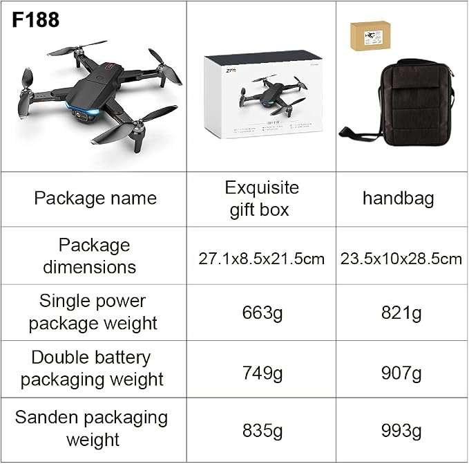 GPS Folding Drone with Brushless Motors, 6K HD Camera, 56 Min Flight, 1000M Range | Altitude Hold, Auto Return, RC Quadcopter for Adults