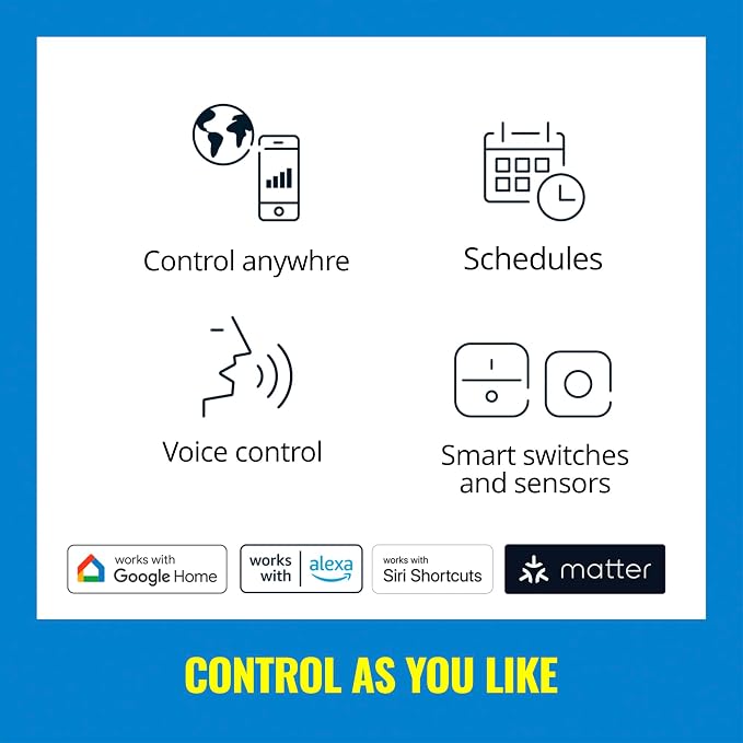 WiZ Connected 6-inch Slim Color Downlight - Pack of 4-2200K-6500K - Indoor - Connects to Your Existing Wi-Fi - Control with Voice or App - Matter Compatible
